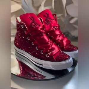 Custom Rhinestones Shoes